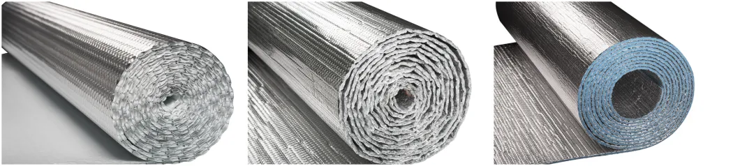 Aluminum Foil Woven Fabric Foil Reflective Thermal Insulation Fabric