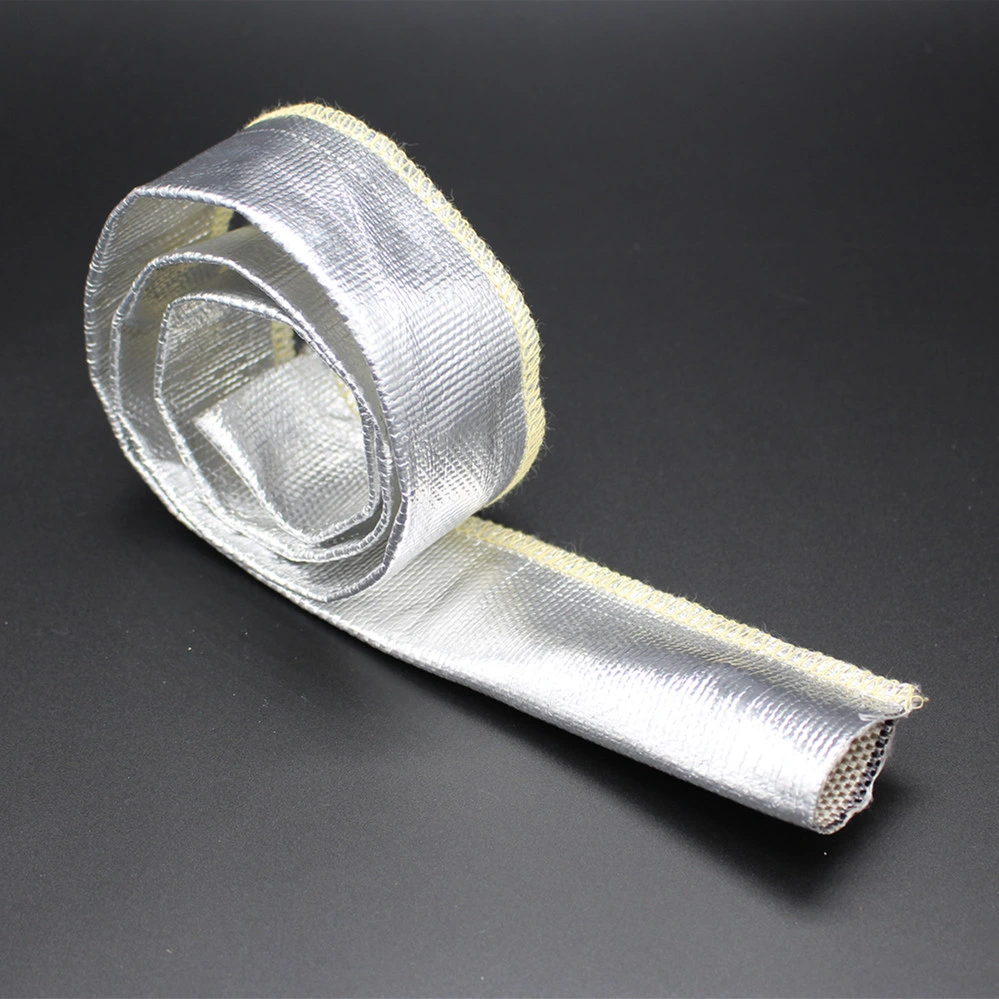 Thermal Insulation Heat Protection Aluminized Fiberglass Sleeve