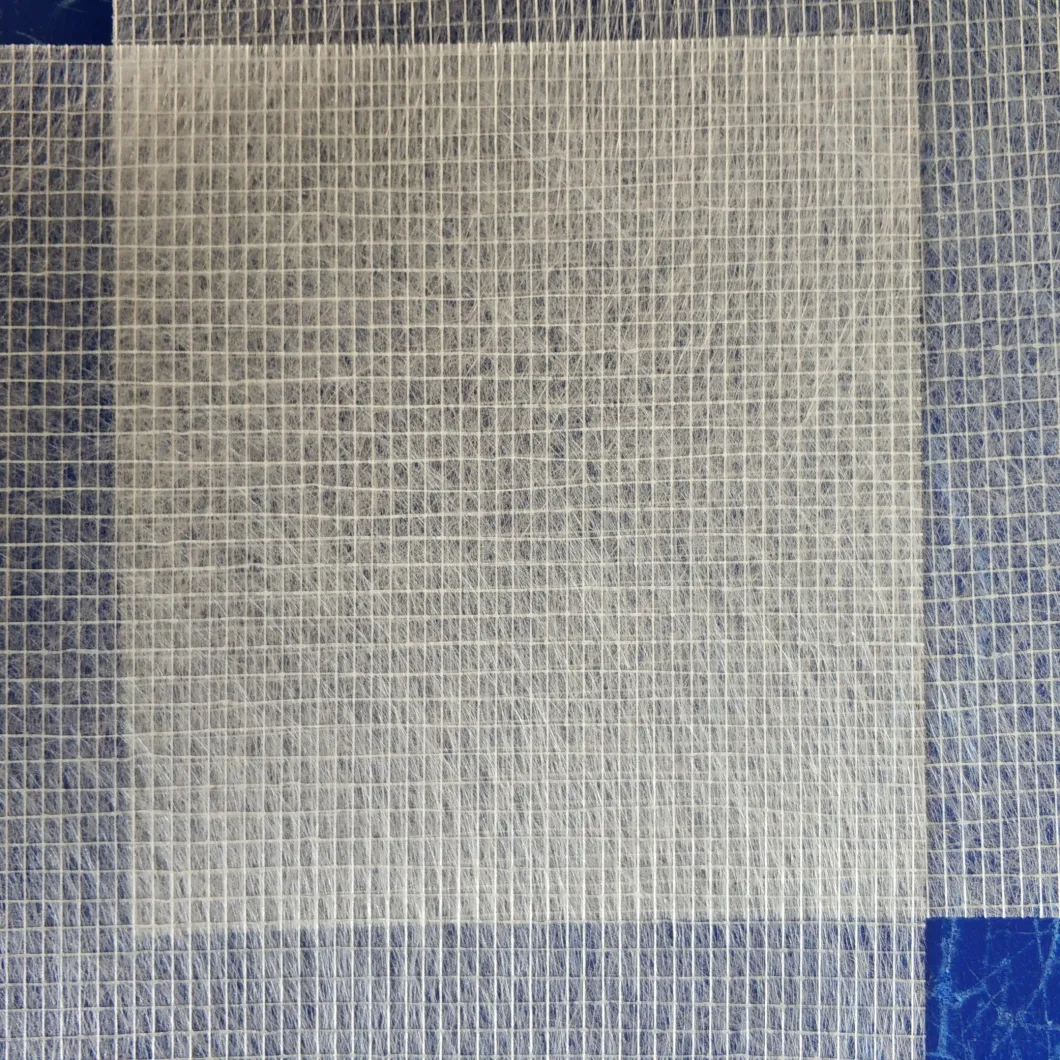 Glass Fiber Mesh Mat / Fiberglass Mesh with Tissue Mat