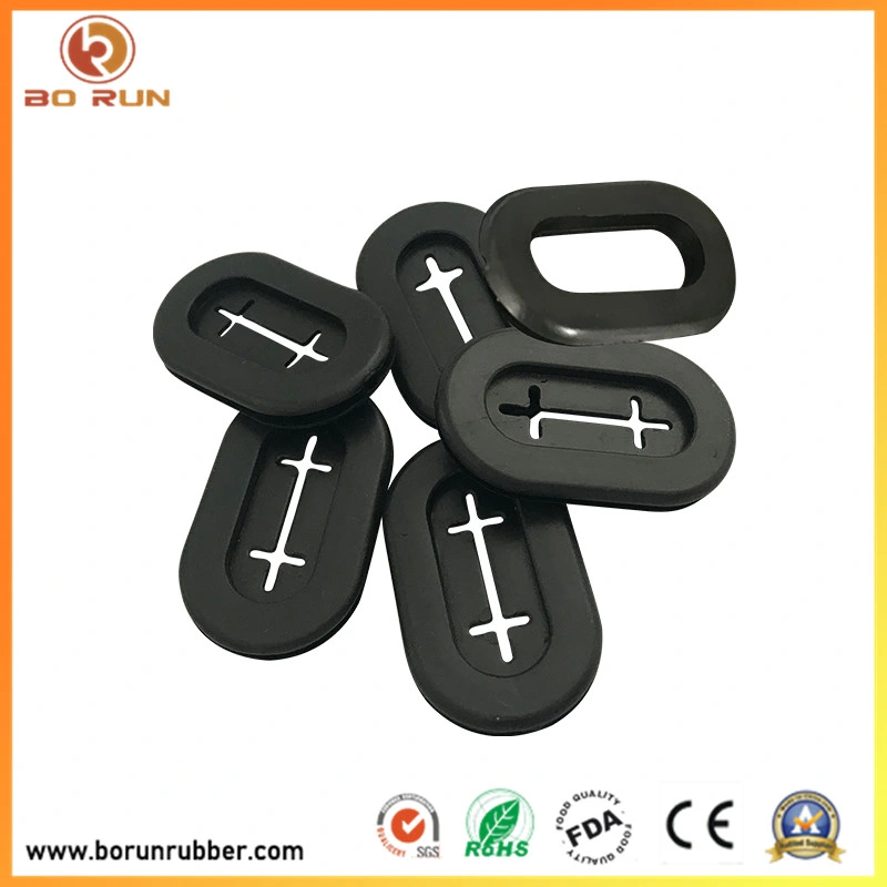 Silicone Rubber Protective Cover Wire and Cable Insulation Double-Sided Protective Ring