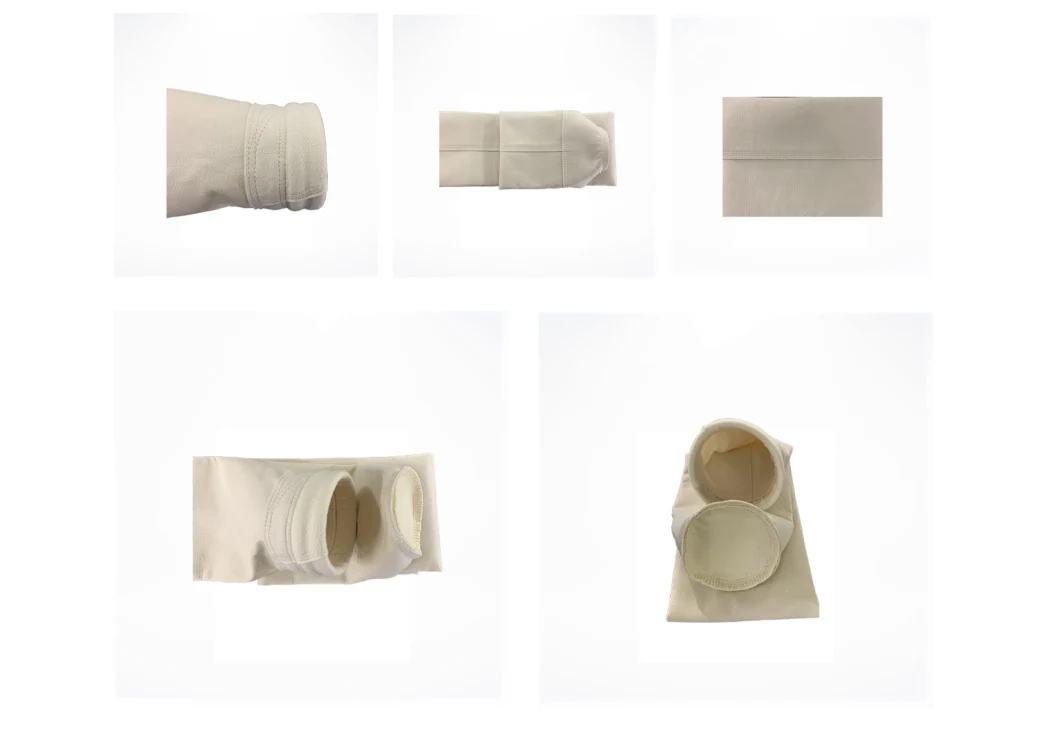 PTFE Nylon Flour Polyester Aramid Fabric PPS Dust Filter Bags