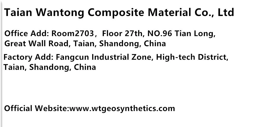 Glass Fiber Compound Non Woven Fabric Geotextile Geocomposite Fiberglass Geogrid