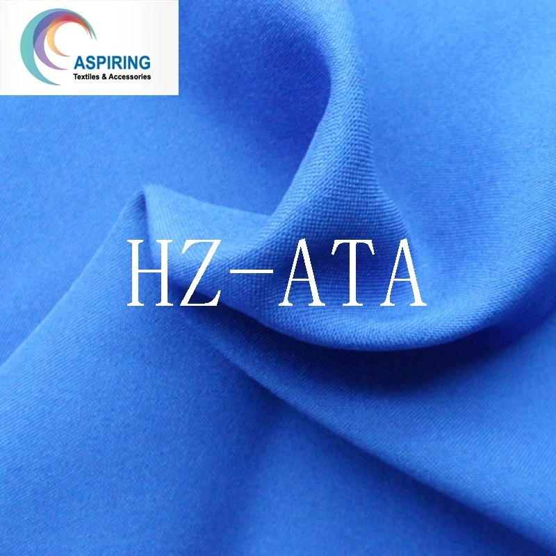 Woven Plain Dyed Polyester Plain Dyed Minimatt Fabric for Garment