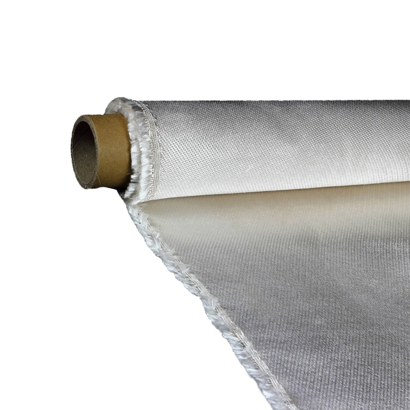High Glass Fiber Silica Fiberglass Cloth Fireproof Coated Fiberglass Cloth