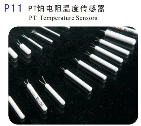 PT100 Thermal Resistance Temperature Sensor with 3-Wire PTFE Insulated Cable