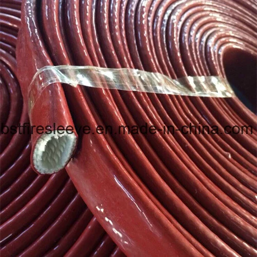 Silicone Fiberglass Braided Thermal Insulation Sleeve