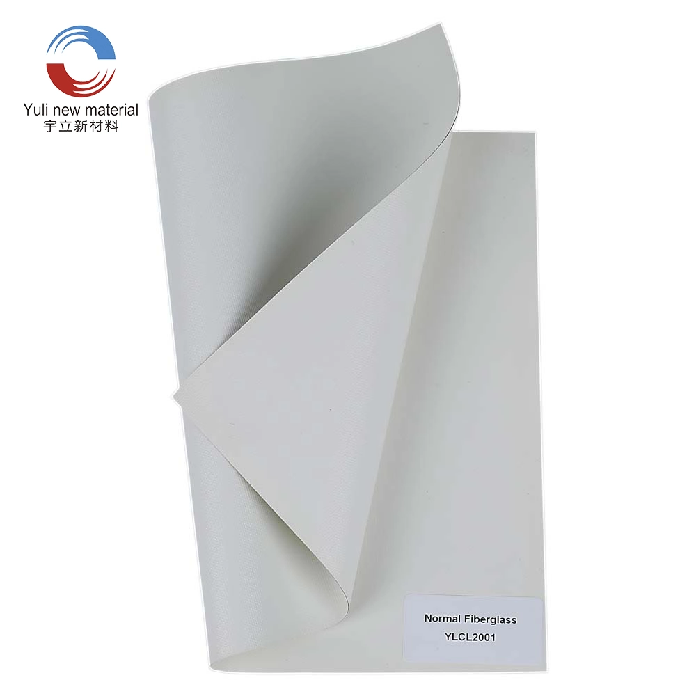 Ylcl2001 Normal Fiberglass Window Curtain Material for Roller Blinds Sunshade