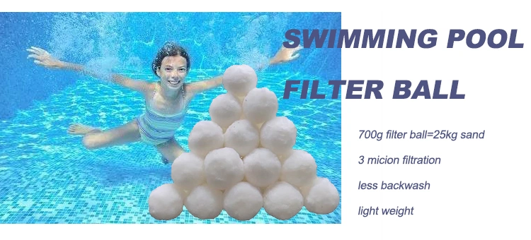 350g/500g/700g Swimming Pool Filter Ball Fiber Cotton Ball Swimming Pool Flowclear Polysphere Filter Balls