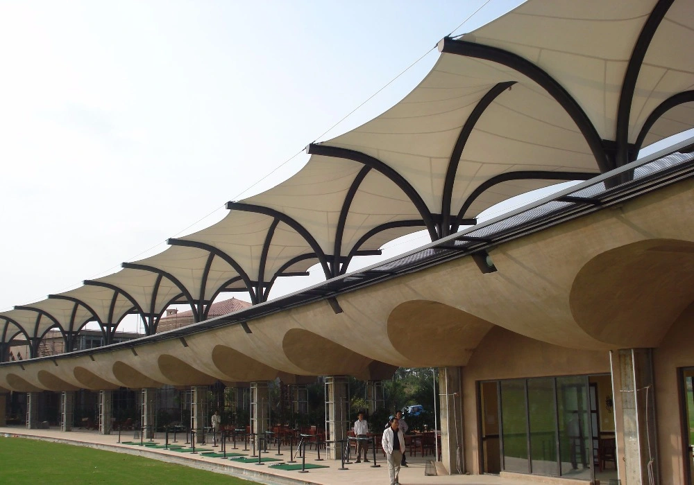 Roofing Material Fabric PTFE Coated Architecture Membrane Structure