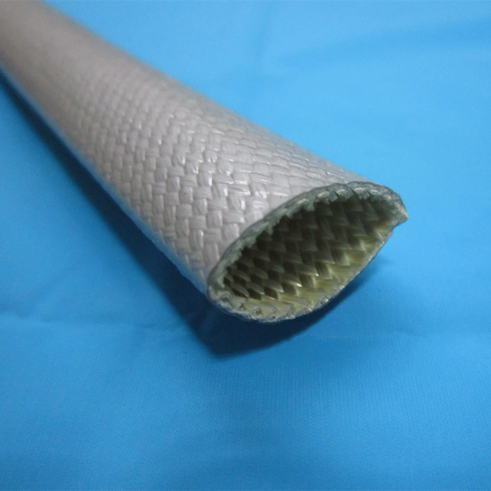 Silicone Rubber Coated High Temperature Fiberglass Sleeve