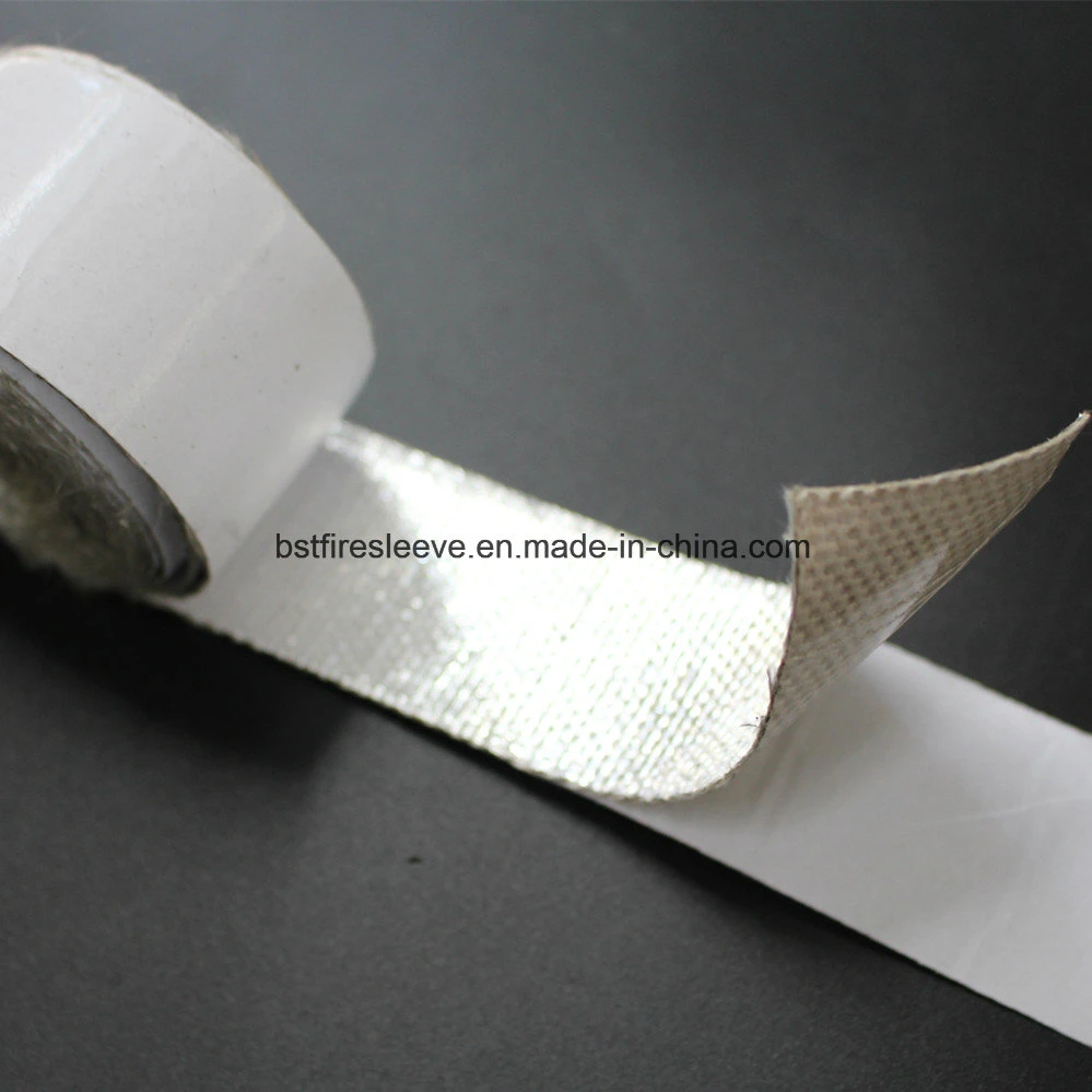 Radiant Heat Shield Thermal Protection Aluminum Foil Laminated Fiberglass Tape