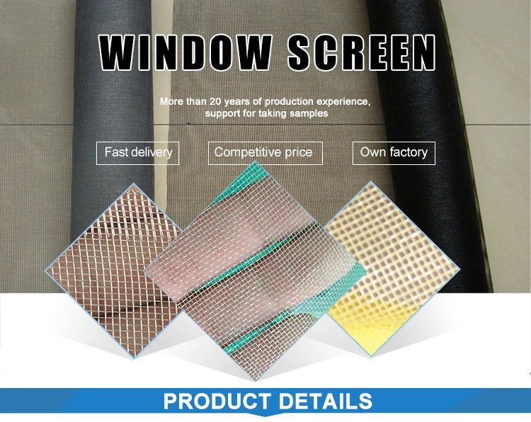 Glass Fiber Mesh Insect Screen Fabric Anti Mosquito Window Screen