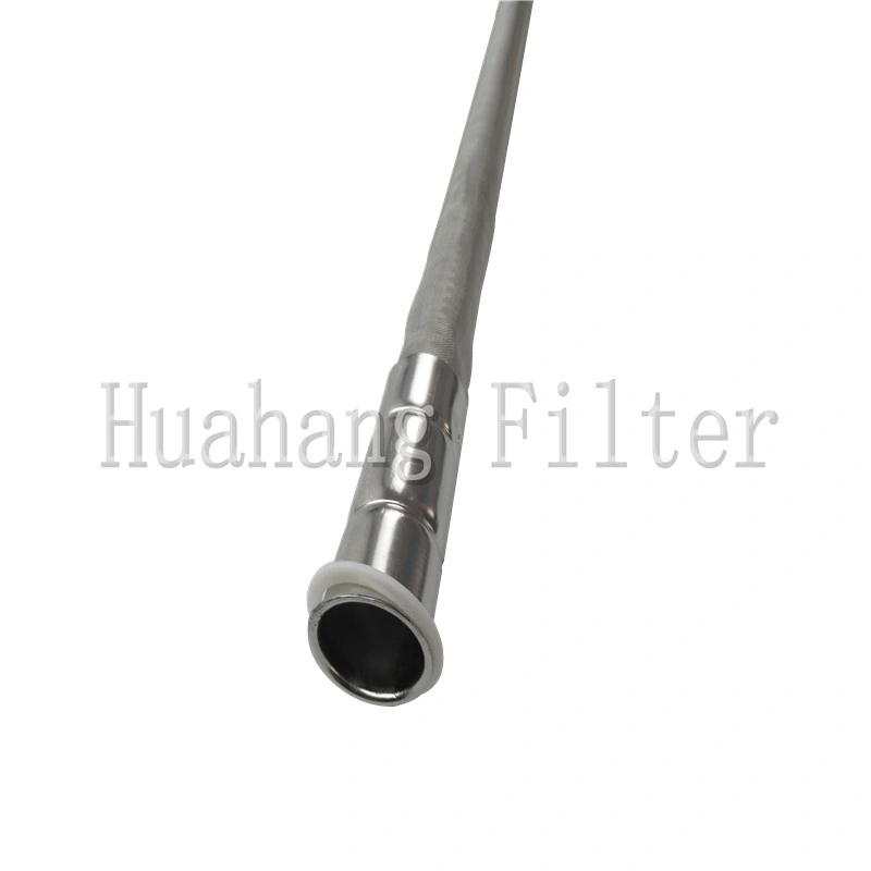 Hot sale 304L 316L polymer candle metal Sintered gas filter cartridges