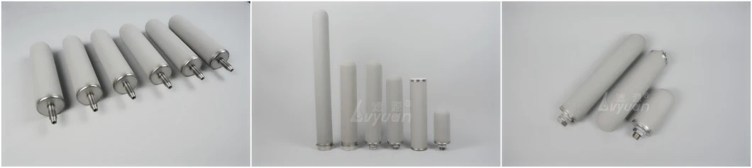 10/20/30/40 Inch Titanium Rod Sintered Filter Cartridge for Water Filtration