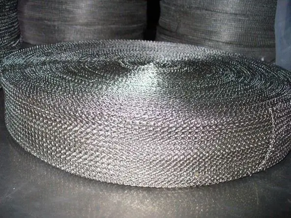 316L Ss Corrugated Knitted Gas-Liquid Filter Wire Mesh