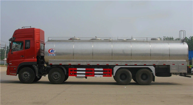 Inox Stainless Steel Milk Tank Milk Tanker Fresh Milk Transport Truck