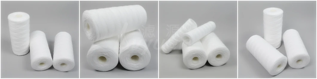 Water Filtration Filter Element PP Sediment Spun Filter Cartridge