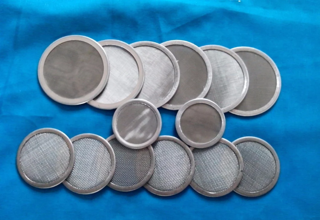 304 316 Stainless Steel Wire Mesh Plastic Extrusion Filter Screen