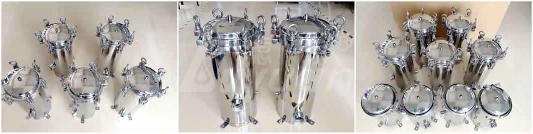 Ss Filter Housing/Stainless Steel Cartridge Filter Housing for Water