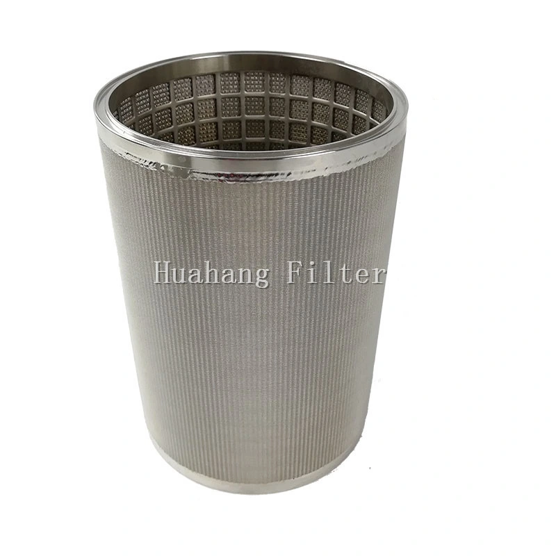 5 micron SS316L candle filter sintered filter cartridge for water
