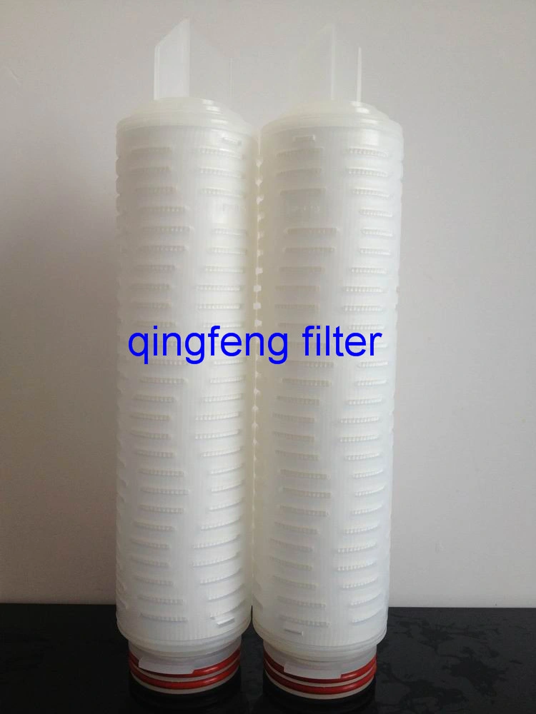 0.2um 3.0 Micron PP Pleated Cartridge Micropore Fold Filter Element for Water Treatment