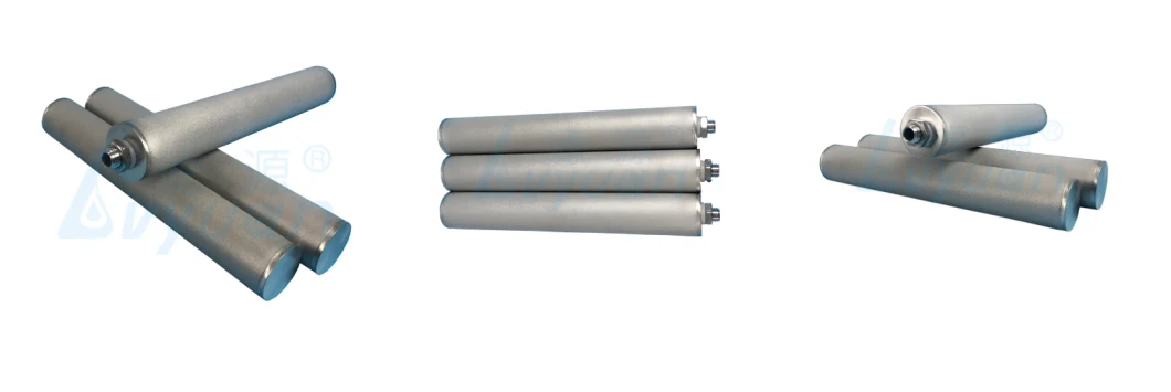 Stainless Steel Pleated Filter Cartridge with SS316 or SS316L Filter Media to Filter Industrial Liquid/Water/Oil