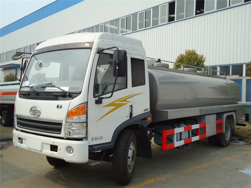 Inox Stainless Steel Milk Tank Milk Tanker Fresh Milk Transport Truck