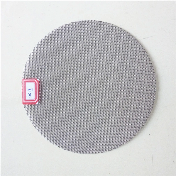 50 Mesh, 0.18 mm Wire, Ss304 Filter Disc Screen, Extruder Screen, Filter Pack