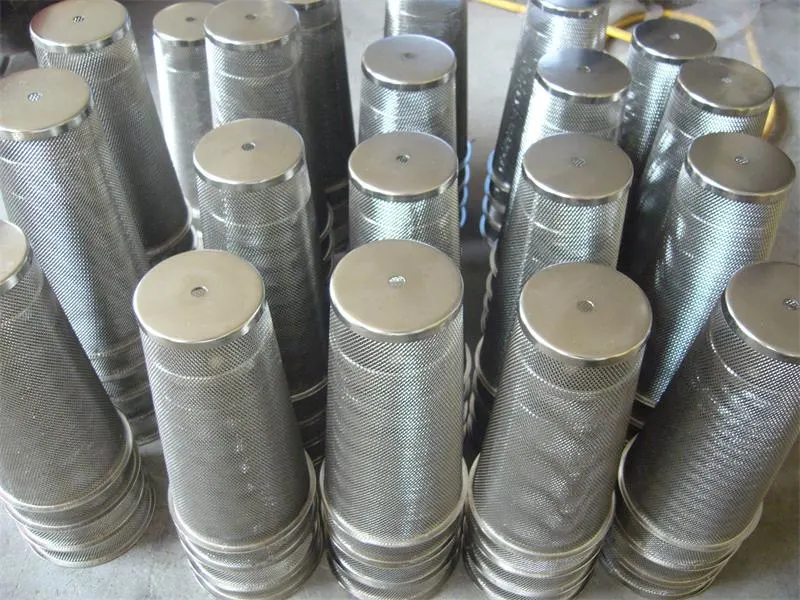 Woven Stainless Steel Wire Mesh Filter Cylinder