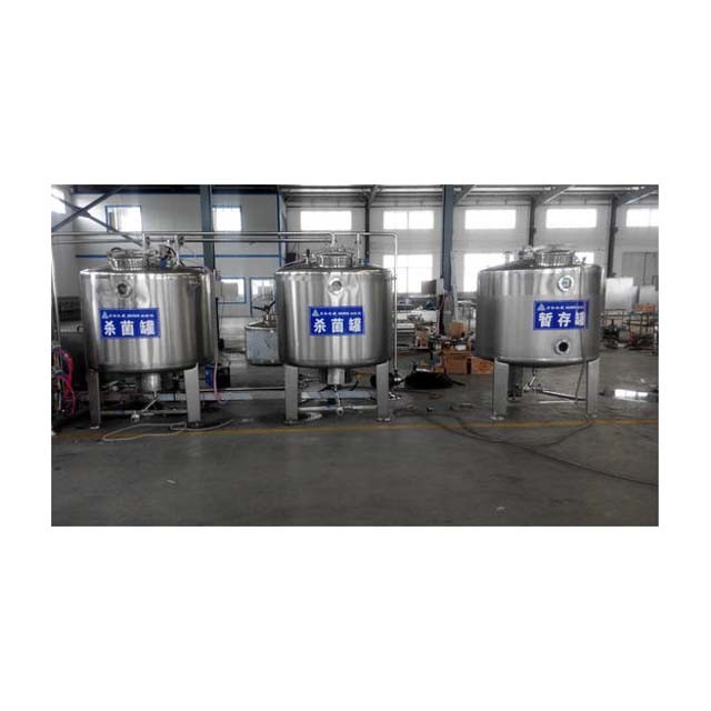 Stainless Steel Condensed Milk Production Line Dairy Milk