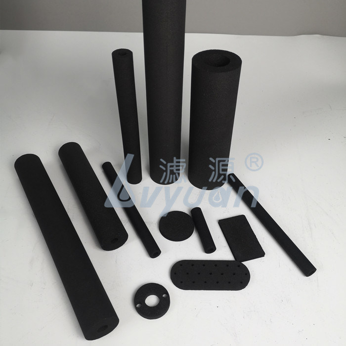 High Dirt-Holding Capacity 20 Microns Sintered Activated Carbon Filter Cartridge for Drinking Water Filter (sintering)