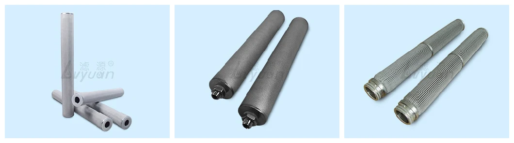 Sintered Stainless Steel Mesh Filter Element/Metal Pleated Filter Cartridge for Water Treatment
