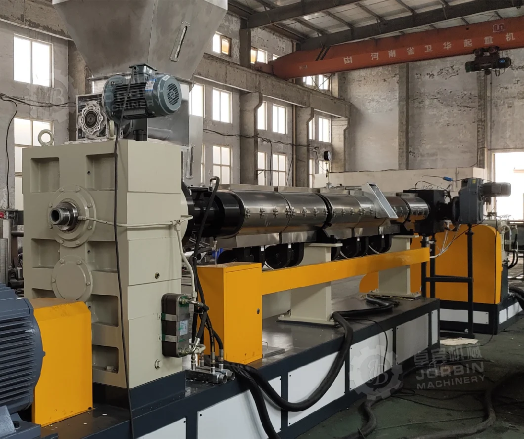 PE/PP Bottles Recycling Pelletizing Granulation Machine with Self-Cleaning Screen Changer