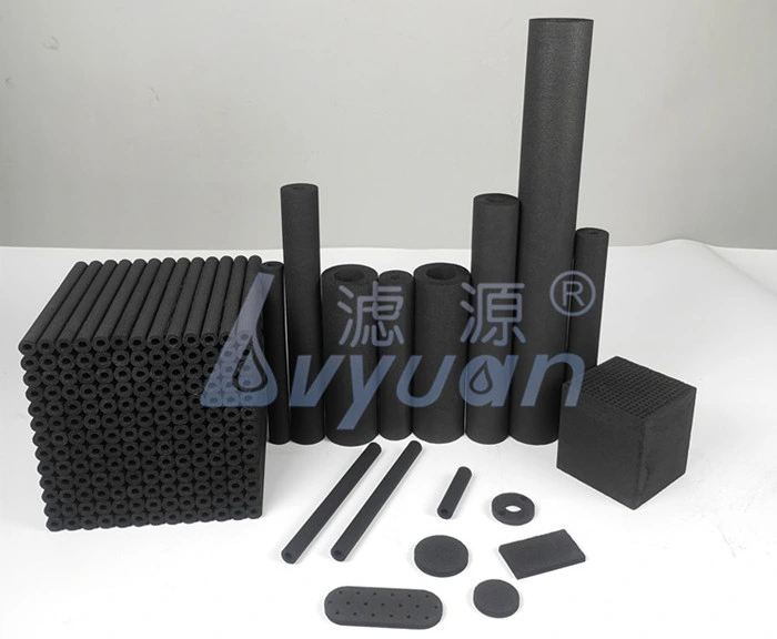 Sintering Cartridge Filter Candle Type 10 Microns Coconut Shell CTO Carbon Block Filter for Domestic Water Filter