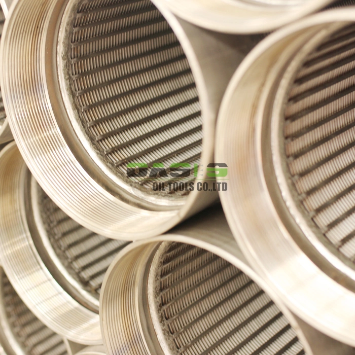 Ss 304 316L Wire Wrapped Wedge Wire Screen Welded Mesh Tube
