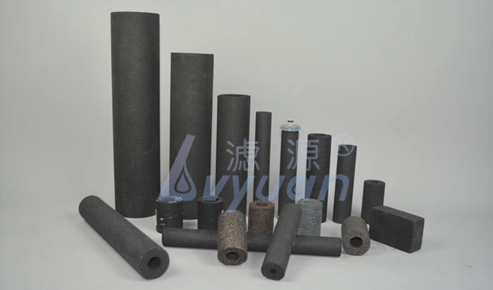 Sintering Cartridge Filter Candle Type 10 Microns Coconut Shell CTO Carbon Block Filter for Domestic Water Filter