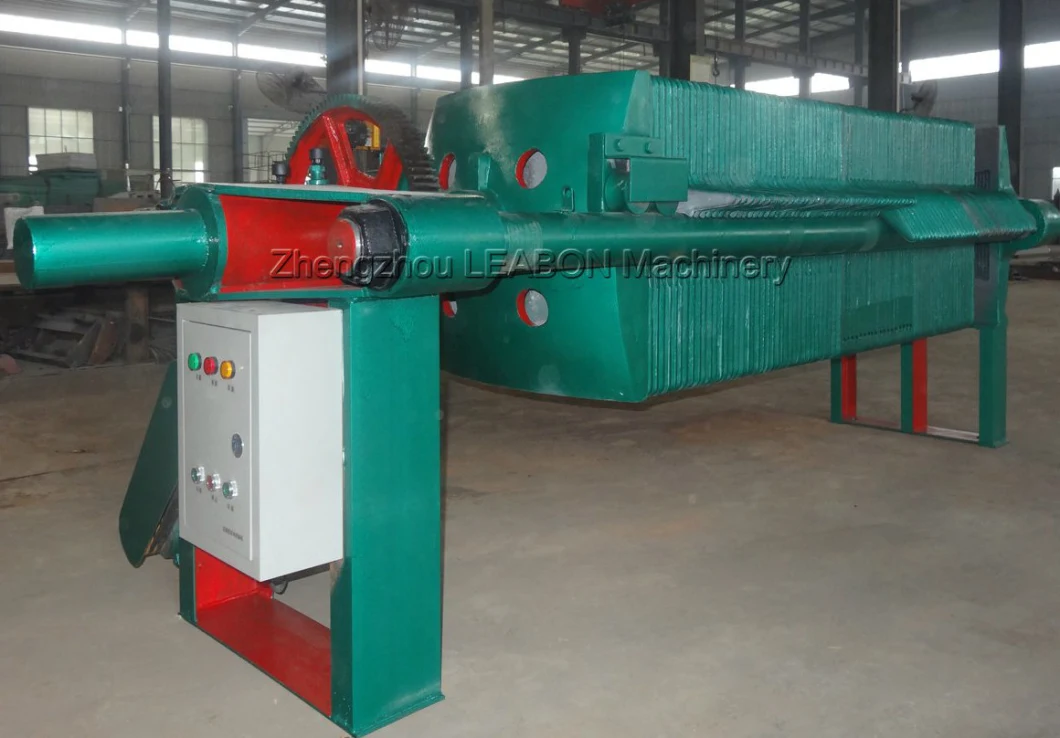Waste Oil and Waste Water Treatment Mechanical Compress Chamber Filter Press