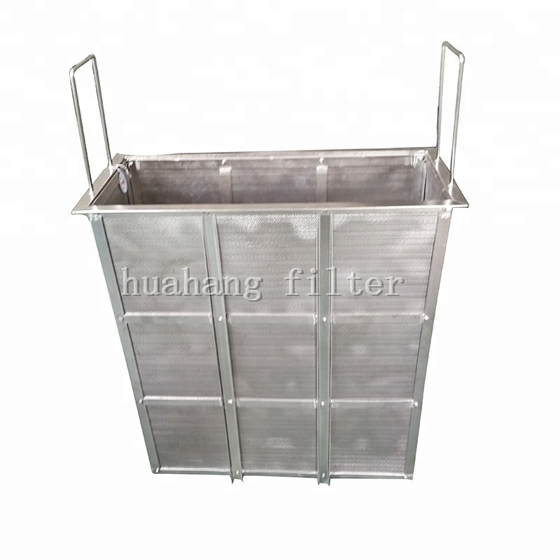 316L Stainless steel basket Filter element for liquid filtering