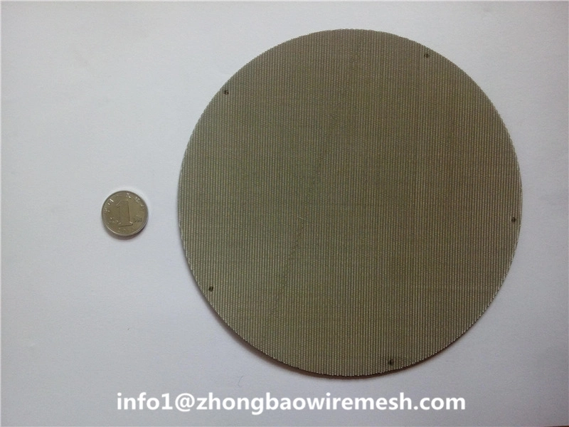 200 Mesh, 0.05 mm Wire, Ss304 Filter Disc Screen, Extruder Filter Screen, Filter Pack