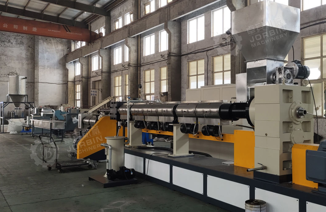 PE PP Flakes Granulating Machine with Self-Cleaning Screen Changer
