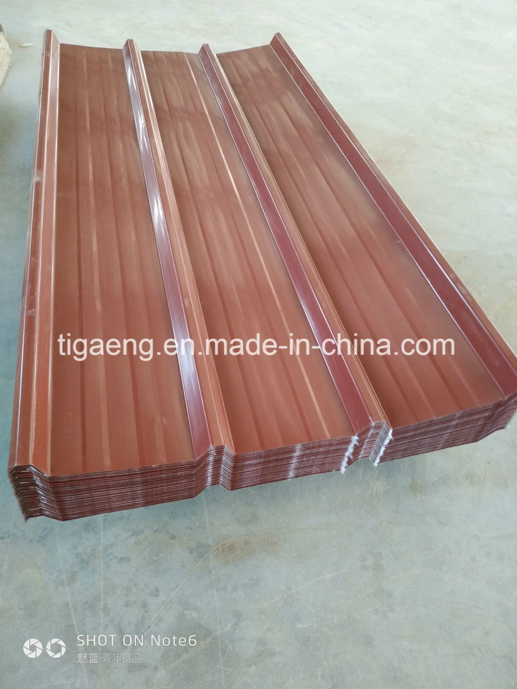 Decorative Material Corrugated Roofing Sheet Metal Prepaint Galvanised Roof Sheet