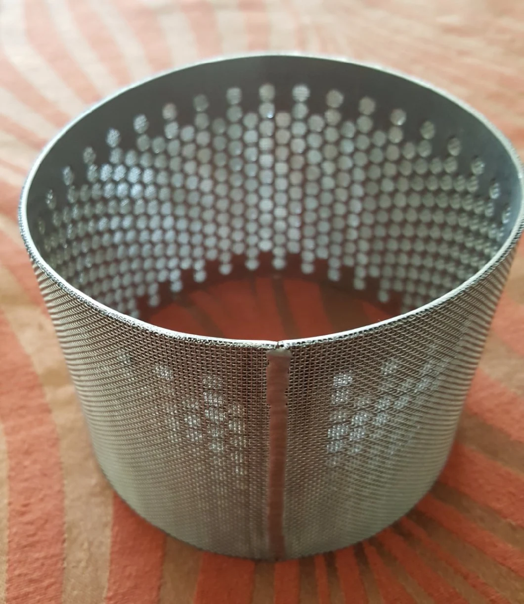 Stainless Steel Sintered Perforated Wire Mesh Filter Tube