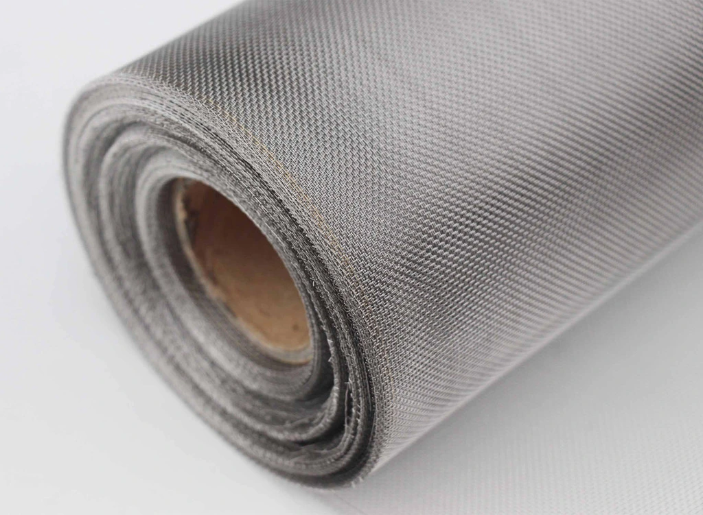 14 16 18 Mesh 0.23-0.37mm 304 316 316L Stainless Steel Woven Wire Mesh Window Screen