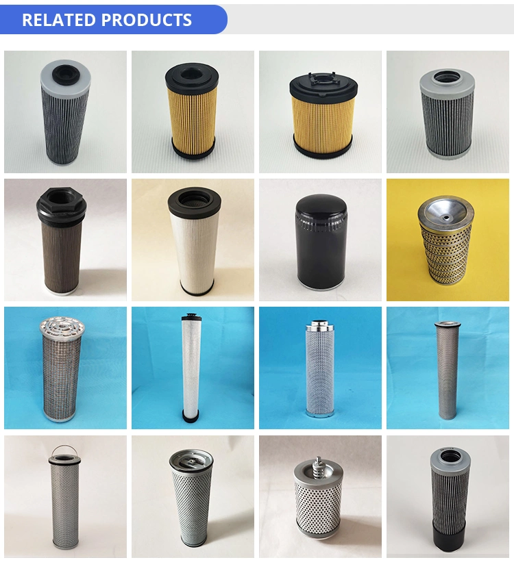 High Efficiency Spin on Copper Mesh Pleated Sintered Stainless Steel Element Cartridge Return Hydraulic Filter