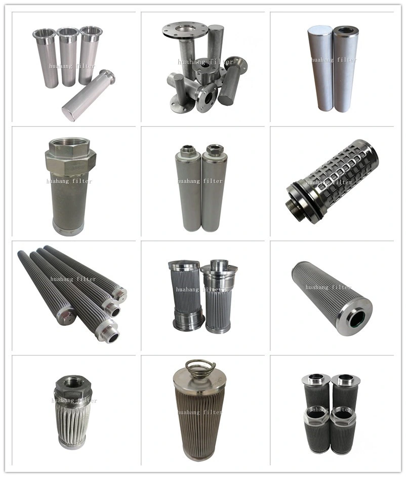 Replace or Custom sintered filter element/stainless steel wire mesh polymer melt candle filter cartridges