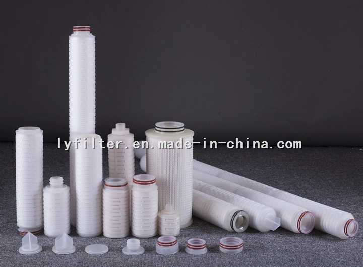 Pes Membrane Micro Pleated Filter Cartridge with 0.2 Micron