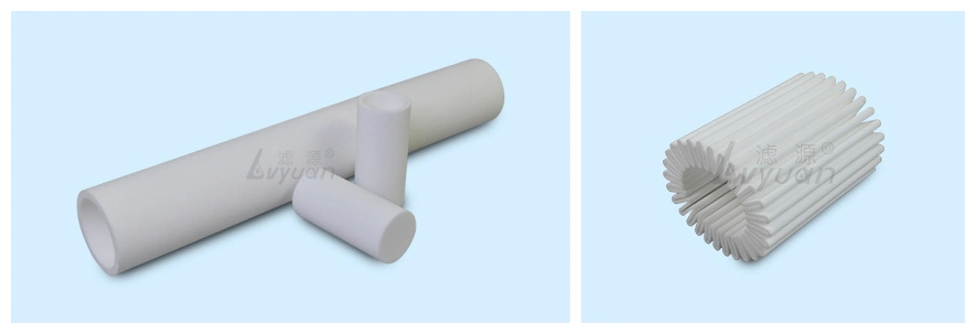 Widely Used PE/PTFE Sintered Filter Cartridge for Waste Water Treatment Industry