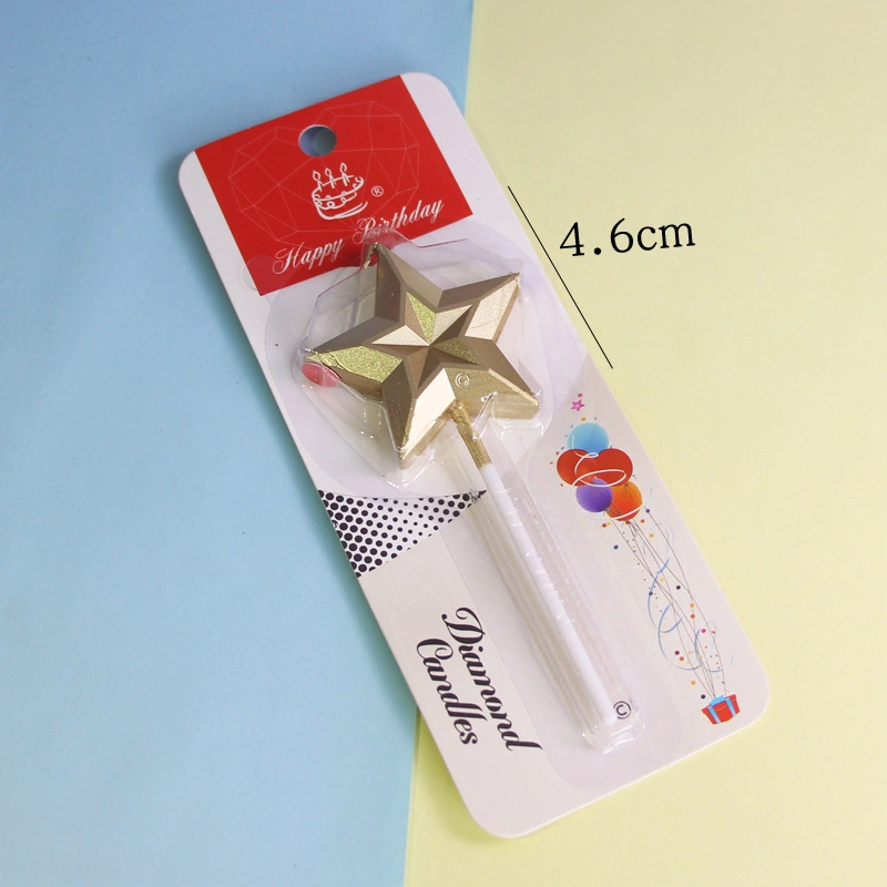 Five Pointed Star Candle Love Candle Wedding Candle Valentine's Day Cake Decoration Birthday Candle