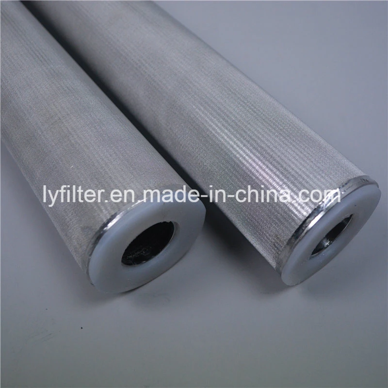 DOE Screw Adaptor Porous Sintered Metal Ss/SUS 316 316L Stainless Steel Powder Filter Cartridge