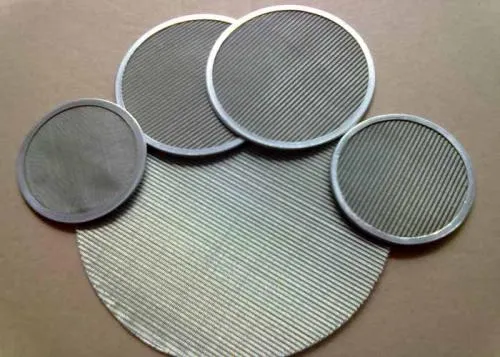 Two Layers 304 316 Stainless Steel Filter Wire Mesh Packs
